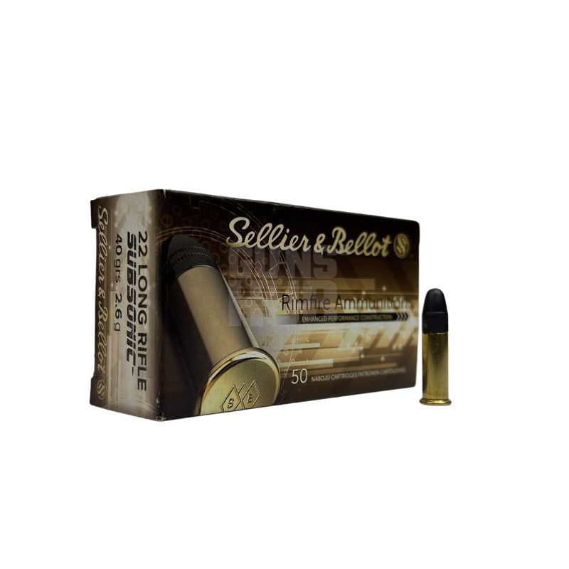 Amunicja S&B 22 LR Subsonic 2,6g/40gr