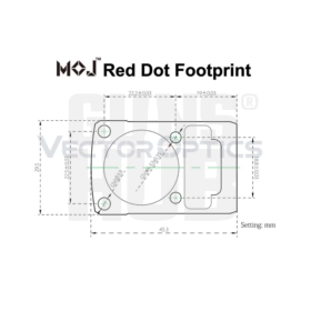 Kolimator Vector Optics Frenzy 1x22x26 MOS 3MOA