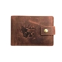Portfel 2Wolfs Jager brązowy