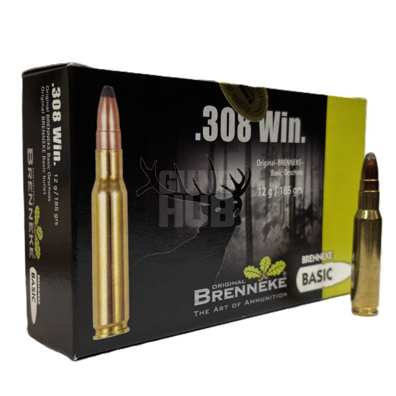 Amunicja Brenneke 308 Win Basic 12g/185gr