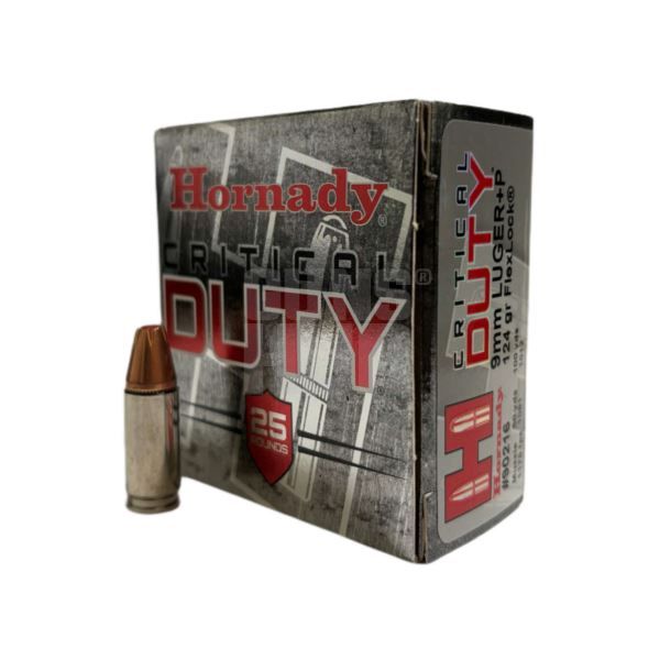 Amunicja Hornady 9x19 Critical Duty +P 8,04g/124gr