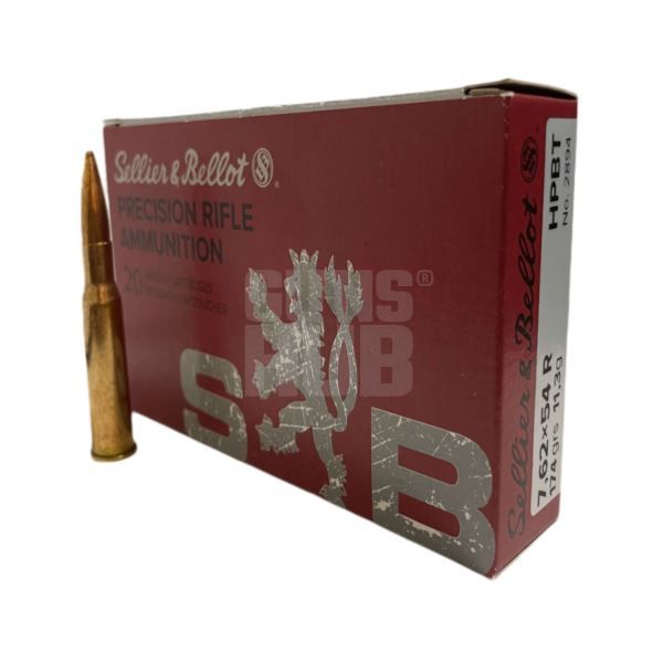 Amunicja S&B 7,62x54 R HPBT 11,3g/174gr