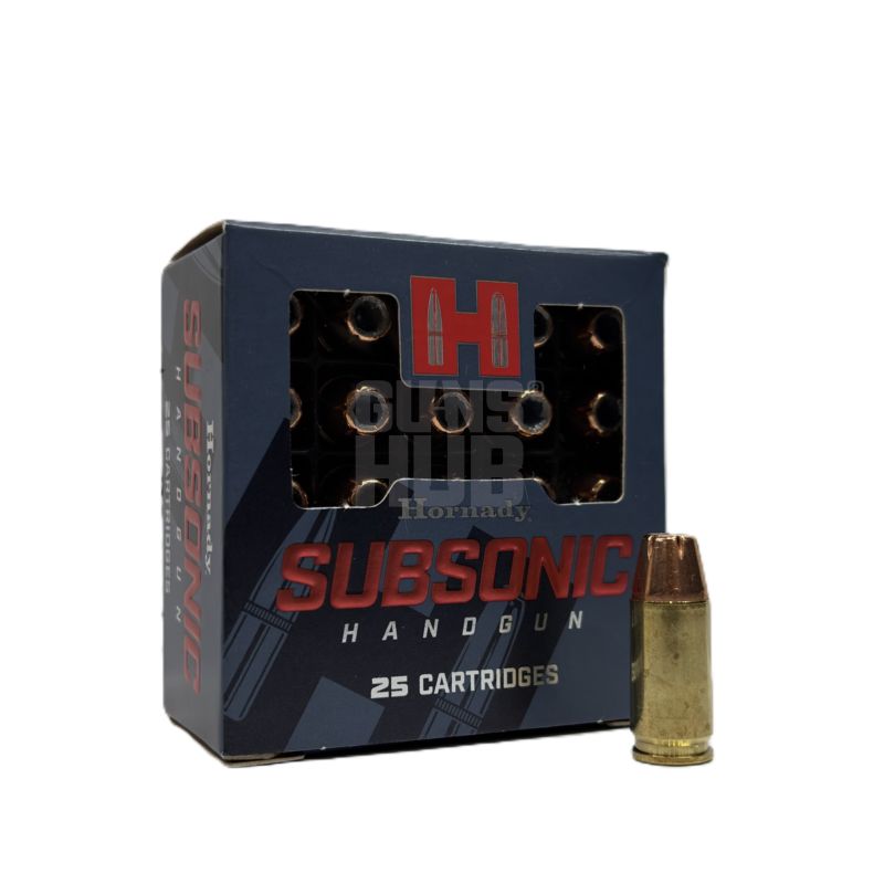 Amunicja Hornady 9x19 XTP SubSonic 147gr/9,5g