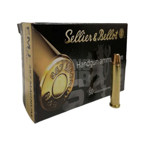 Amunicja S&B 357 Mag FMJ 10,25g/158gr