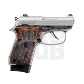 Pistolet Beretta 30X Tomcat Inox/Black Wood MT 32 ACP