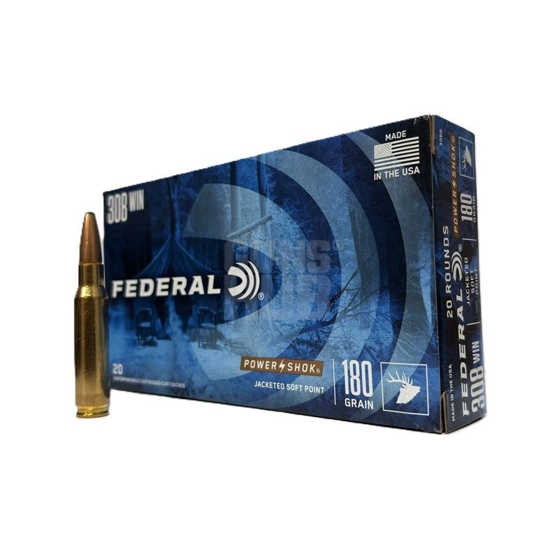 Amunicja Federal 308 Win SP 11,7g/180grs