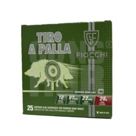 Nab. Kul. 12 Slug Fiocchi Tiro Apalla 28g /67