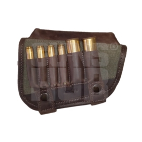 Ładownica 2Wolfs na kolbę Puma kula/śrut R zielona