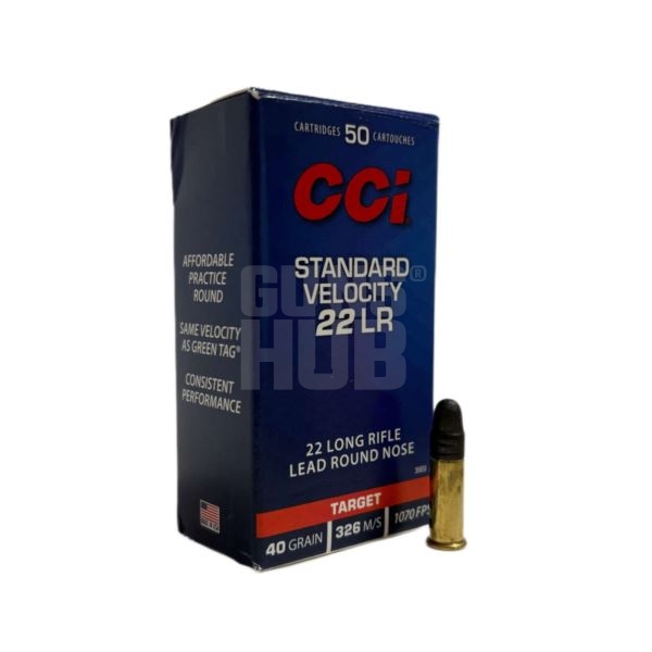 Amunicja CCI 22 LR Standard Velocity 2,59g/40gr