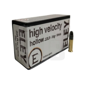 Amunicja Eley 22 LR HV Hollow 2,46/38gr