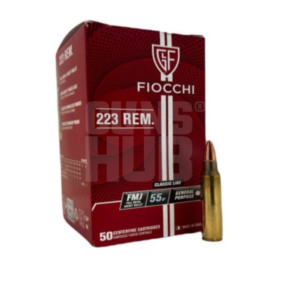 Amunicja Fiocchi 223 Rem FMJ Classic Line 3,6g