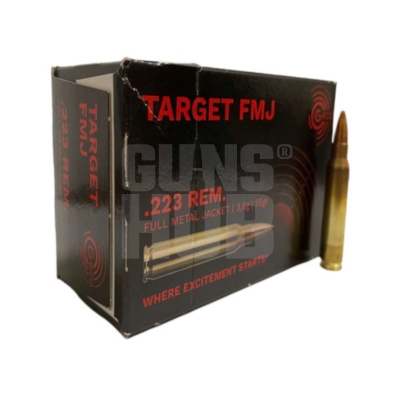 Amunicja Geco 223 Rem FMJ 3,6g/55gr