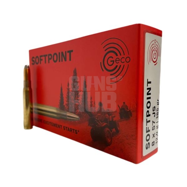 Amunicja Geco 8x57 JS SP 12,0g/185gr