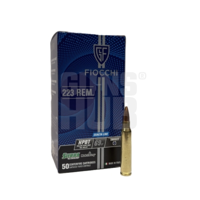 Amunicja Fiocchi 223 Rem Exacta HPBT 69gr