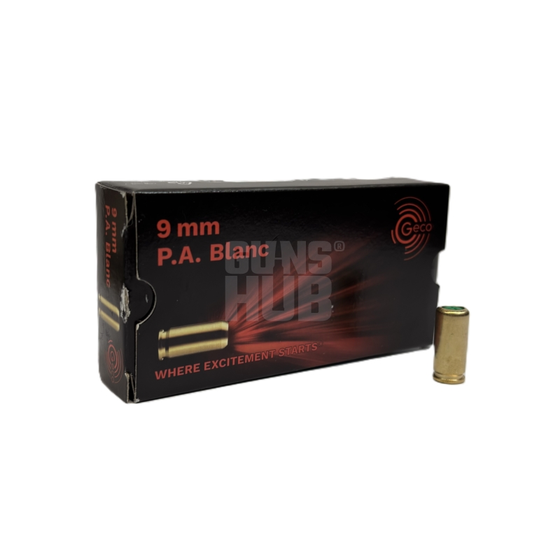 Amunicja Geco 9x19 hukowa Blank