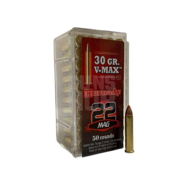 Amunicja Hornady 22 WMR V-Max 1,94g/30gr
