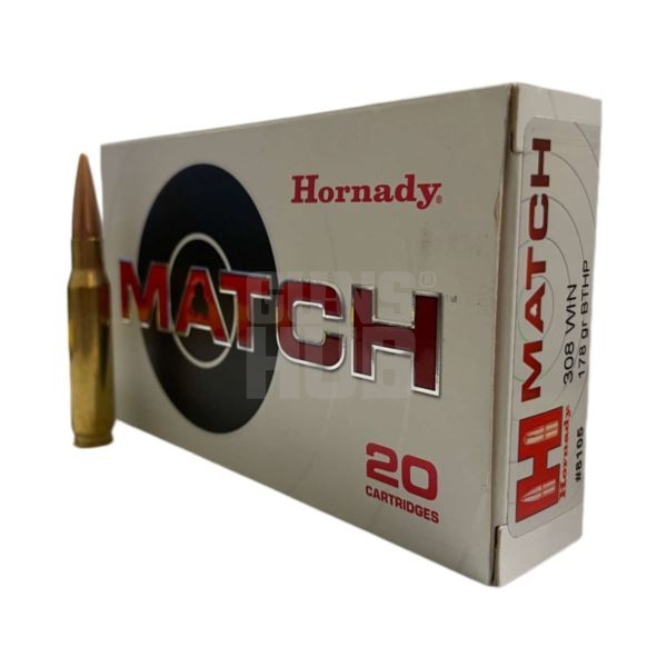 Amunicja Hornady 308 Win BTHP 11,5g/178gr