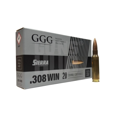 Amunicja GGG 308 Win HPBT Sierra 10,9g/168 gr