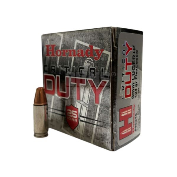 Amunicja Hornady 9x19 Critical Duty +P 8,04g/124gr