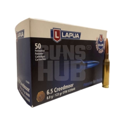 Amunicja Lapua 6,5 Creedmoor Scenar 8g/123 gr