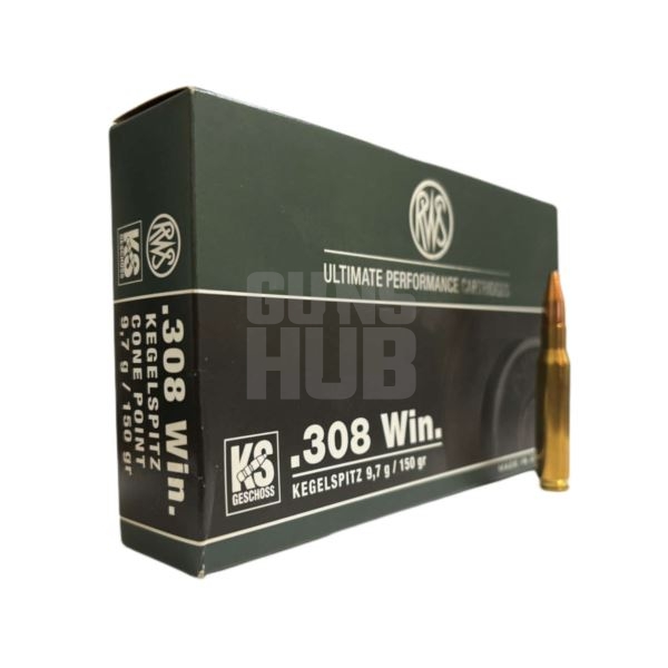 Amunicja RWS 308 Win KS 9,7g/150gr