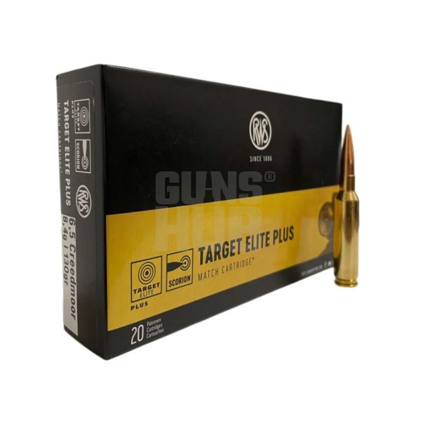 Amunicja RWS 6,5 Creedmoor T.E.PLUS P 8,4g/130gr