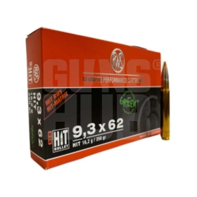 Amunicja RWS 9,3x62 Hit Green16,2g/250gr