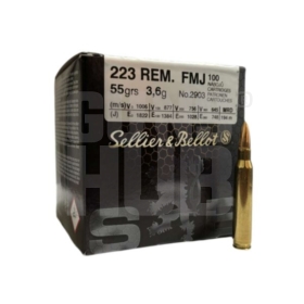 Amunicja S&B 223 Rem FMJ 3,6g/55gr 100szt.