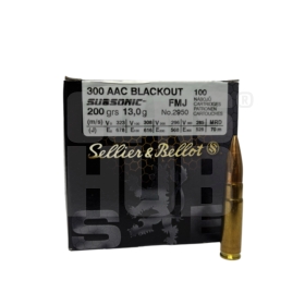 Amunicja S&B 300 AAC Blackout-Subs. FMJ 13g/200gr