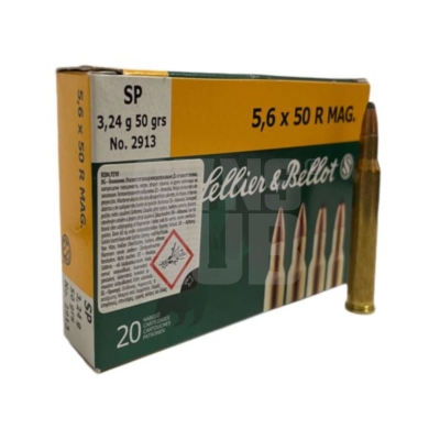 Amunicja S&B 5,6x50 R Mag SP 3,24g/50gr