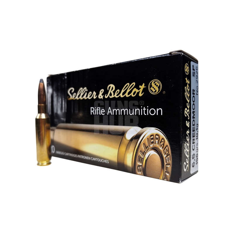 Amunicja S&B 6,5 Creedmoor SP 10,1g/156gr
