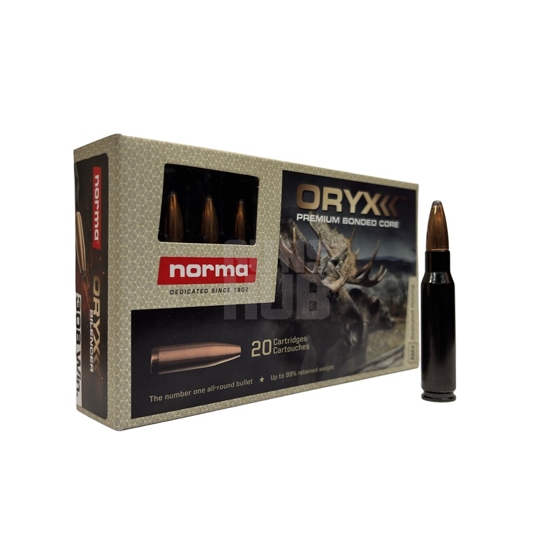 Amunicja Norma 308 Win Oryx Silencer 10,7g/ 165gr