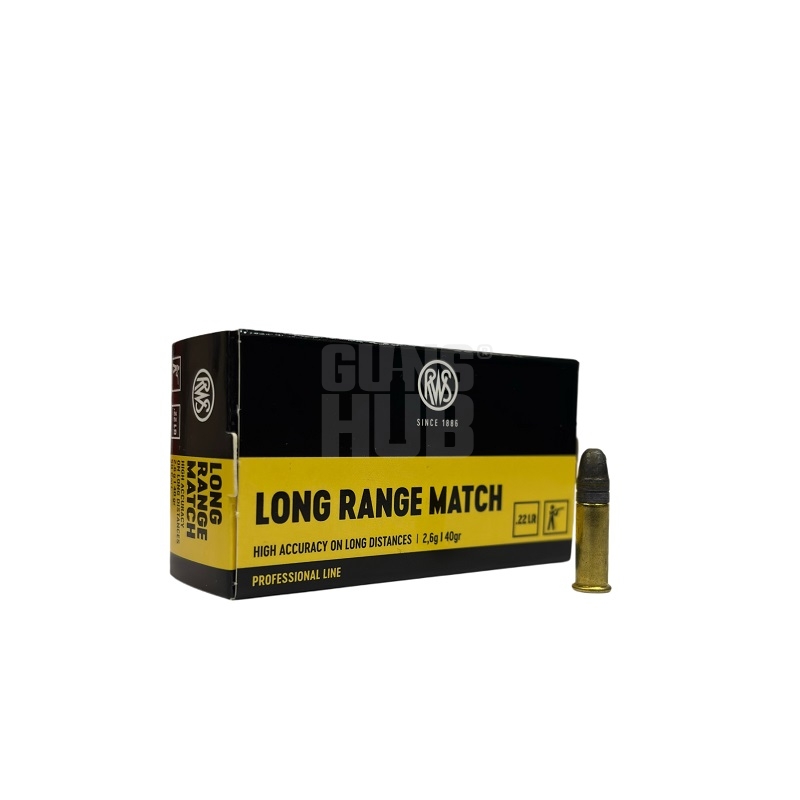 Amunicja RWS 22 LR Long Range Match 2,59g/40gr