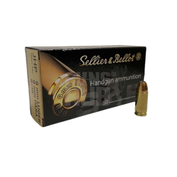 Amunicja S&B 9x19 JHP 7,5g/115gr