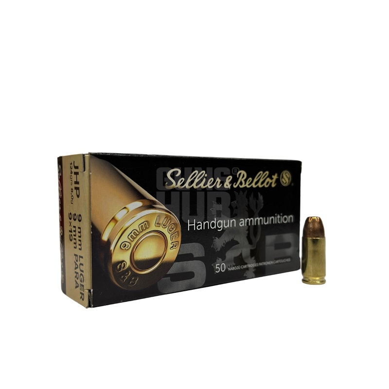 Amunicja S&B 9x19 JHP 8g/124gr