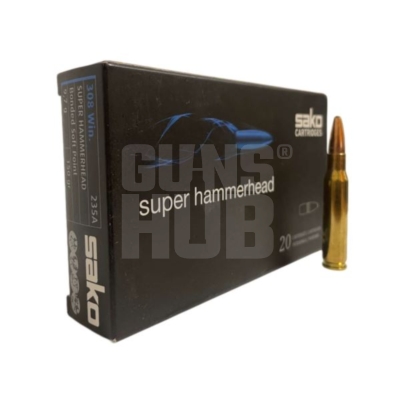 Amunicja Sako 308 Win Super Hammerhead 9,7g/150gr