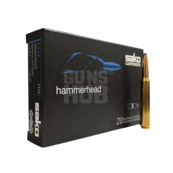 Amunicja Sako 7x64 Hammerhead 11g/170gr