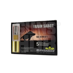 Nab. Kul. 12 Slug Brenneke Rubinsabot 28g /76