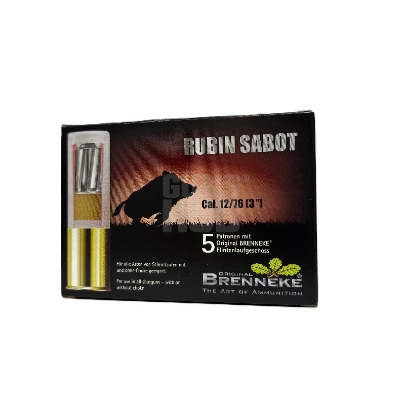 Nab. Kul. 12 Slug Brenneke Rubinsabot 28g /76