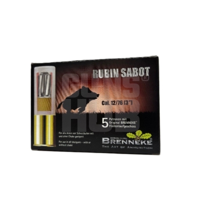 Nab. Kul. 12 Slug Brenneke Rubinsabot 28g /76