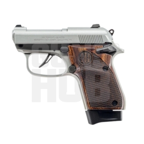 Pistolet Beretta 30X Tomcat Inox/Black Wood Grip 32 ACP