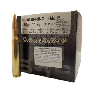 Amunicja S&B 30-06 FMJ Training 11,7g/180gr