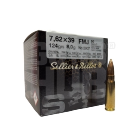 Amunicja S&B 7,62x39 FMJ 8.0 g Trainnig