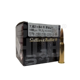 Amunicja S&B 7,62x54 R FMJ Training11,7g/180gr