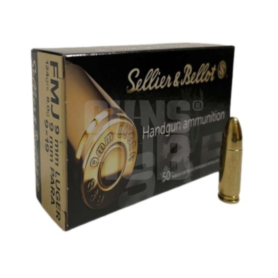 Amunicja S&B 9x19 FMJ 8,0g/124gr