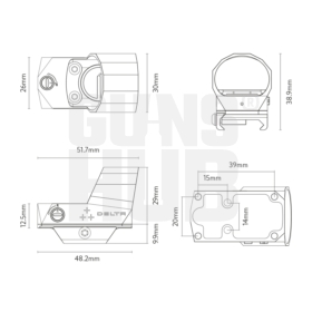 Kolimator Delta MiniDot III