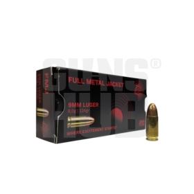 Amunicja Geco 9x19 FMJ 8,0g/124gr