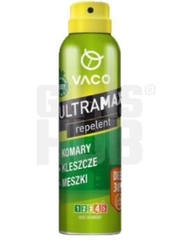 UltraMax Spray na komary i kleszcze 30% DEET 170ml