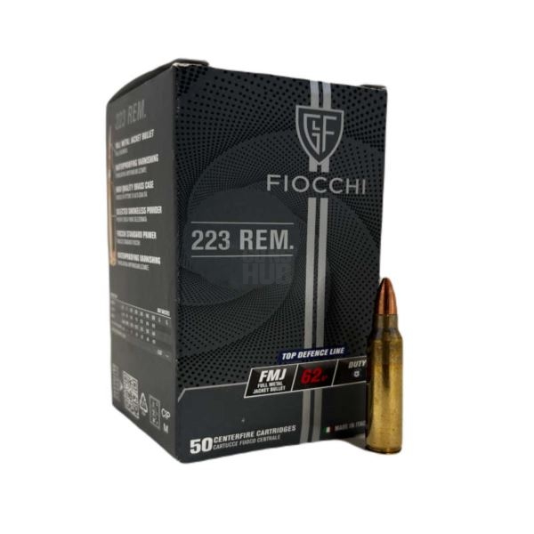 Amunicja Fiocchi 223 Rem L.E. FMJ 62gr