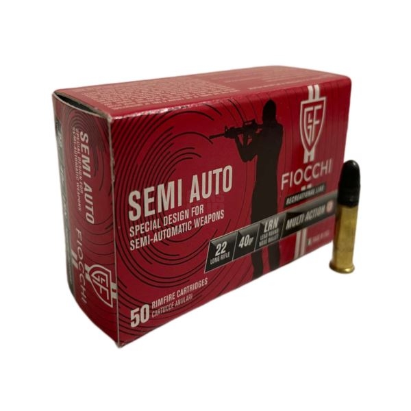 Amunicja Fiocchi 22 LR Semi Auto 2,59g/40gr